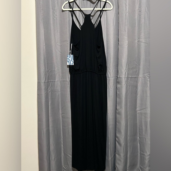 Black Knit Maxi Dress - Picture 7 of 11